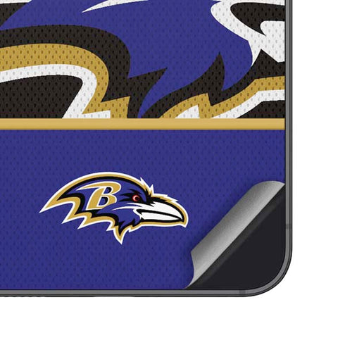 NFL Baltimore Ravens Zone Block Galaxy S25 Skin